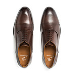 Broker Dress Shoe // Dark Brown (UK: 9)