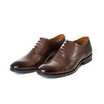 Broker Dress Shoe // Dark Brown (UK: 9)