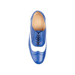 Mcqueen Oxford // Blue + White (UK: 6.5)