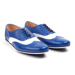 Mcqueen Oxford // Blue + White (UK: 6.5)