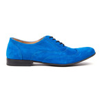Suede Wingtip Oxford // Pacific Blue (UK: 6.5)
