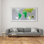 Huge Future World Map // Version 1 (Plastic)