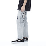 Blake Slim Straight Cropped Jean // Lurk (38WX34L)