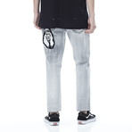 Blake Slim Straight Cropped Jean // Lurk (38WX34L)