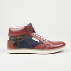 High-Top Sneaker // Red + Brown (Euro: 44)