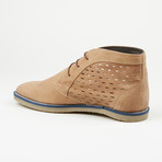 Perforated Ankle Boot // Tan (Euro: 40)
