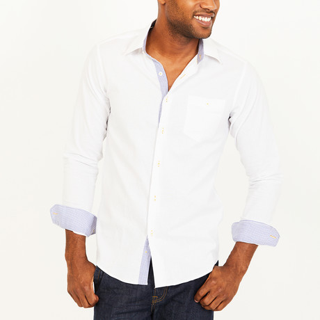 Frederic Button-Up Shirt // White (S)