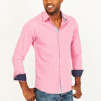 Henry Slim Fit Button-Down // Chalk Pink (S)