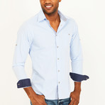 Zach Button-Up Shirt // Light Blue (XL)