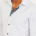 Wallace Button-Up Shirt // Light Gray (L)