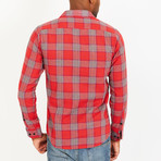 Hank Button-Up Shirt // Red (XL)