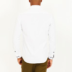 Mile Slim Fit Button-Down // White (L)
