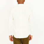 Skyler Button-Up Shirt // Cream (XL)