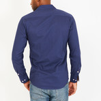 Joseph Button-Up Shirt // Blue (S)