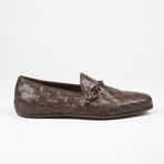Woven Buckle Loafer // Brown (US: 7)