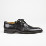 Plain To Lace Up Loafer // Black (US: 8.5)