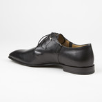 Plain To Lace Up Loafer // Black (US: 10.5)