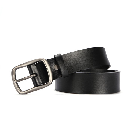 Sleek Casual Belt // Black (34)