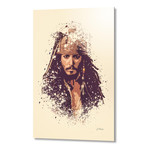 Pirates of the Caribbean, Jack Sparrow // Aluminum (16"L x 24"H x 1.5"D)