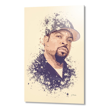 Ice Cube // Aluminum (16"L x 24"H x 1.5"D)