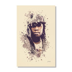 50 Cent // Stretched Canvas (16"L x 24"H x 1.5"D)