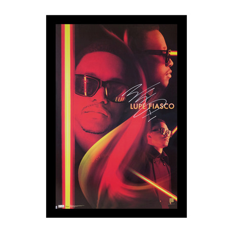 Signed Music Poster // Lupe Fiasco