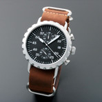 Peregrine Squadron Pilot Chronograph Quartz // Limited Edition // PSA-CH-SB-1AW // Unworn