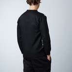 V-Neck Sweater // Black (XL)