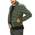 Puffer Jacket // Army (XL)