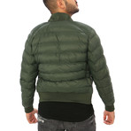 Puffer Jacket // Army (XL)