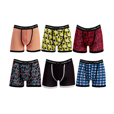 St. James Moisture Wicking Boxer Brief // Pack of 6 (S)