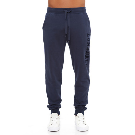 Brushed Fleece Trouser // Dark Blue (S)