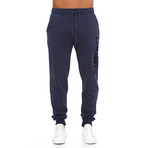 Brushed Fleece Trouser // Dark Blue (2XL)