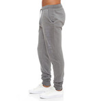 Brushed Fleece Trouser // Grigio Melange Scuro (XL)