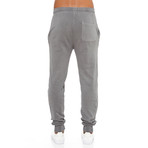 Brushed Fleece Trouser // Grigio Melange Scuro (XL)