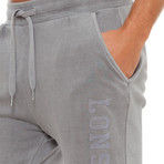 Brushed Fleece Trouser // Grigio Melange Scuro (XL)