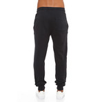 Brushed Fleece Trouser // Nero (S)