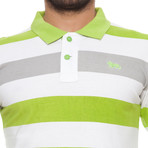 Long-Sleeve Jersey Polo // Verde Chiaro (S)