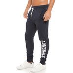 Heavy Jersey Trouser // Dark Blue (S)