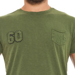 T-Shirt Jersey Slub // Army (S)