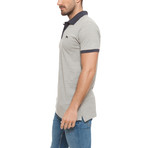 Pique Short-Sleeve Polo // Medium Grey Melange (S)