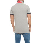 Pique Short-Sleeve Polo // Medium Grey Melange (S)