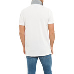 Pique Short-Sleeve Polo // White (M)