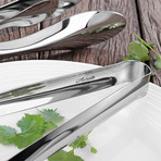 Utility Tongs // Set of 3 // Silver