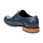Contrast Sole Lace-Up Derby // Dark Blue (Euro: 46)