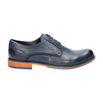 Contrast Sole Lace-Up Derby // Dark Blue (Euro: 40)