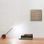 Analogue Click Clock (Walnut)