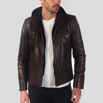 Ryan Leather Jacket // Chestnut (2XL)