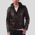 Ryan Leather Jacket // Chestnut (M)