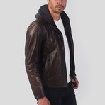 Ryan Leather Jacket // Chestnut (M)